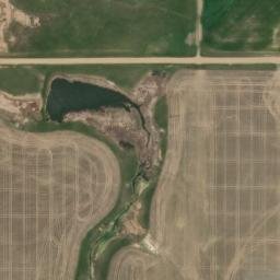 Satellite imagery of W 379 — NGS PT0813 — Haakon County, US, US