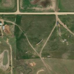 Satellite imagery of S 383 — NGS PT0722 — Haakon County, US, US