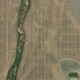 Satellite imagery of W 379 — NGS PT0813 — Haakon County, US, US
