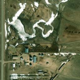Satellite imagery of C 4 T — NGS PT0565 — Haakon County, US, US