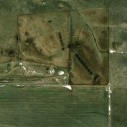 Satellite imagery of C 4 T — NGS PT0565 — Haakon County, US, US