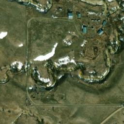 Satellite imagery of G 22 — NGS PT0567 — Haakon County, US, US