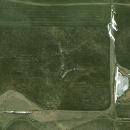 Satellite imagery of C 4 T — NGS PT0565 — Haakon County, US, US