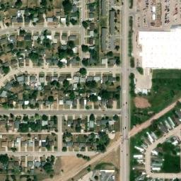 1033 N Lacrosse St Rapid City SD Satellite Map