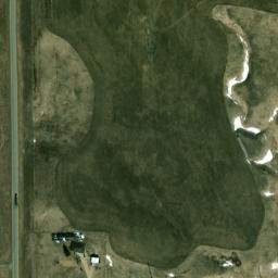 Satellite imagery of R 371 — NGS PT0568 — Haakon County, US, US