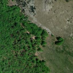 Satellite imagery of Kozji Zub, BA