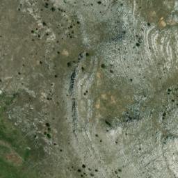 Satellite imagery of Kozji Zub, BA
