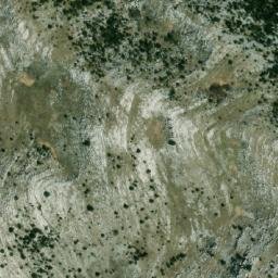 Satellite imagery of Kozji Zub, BA