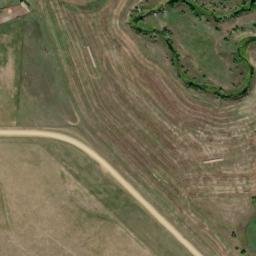 Satellite imagery of C 7 N RM 1 — NGS PT0781 — Haakon County, US, US
