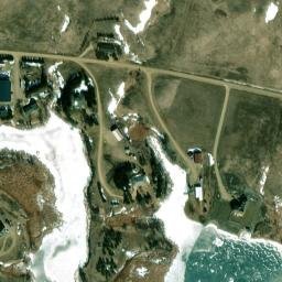 Satellite imagery of R 371 — NGS PT0568 — Haakon County, US, US