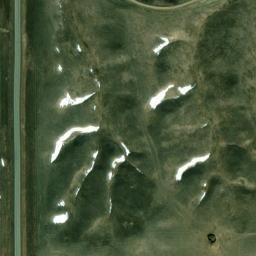 Satellite imagery of R 371 — NGS PT0568 — Haakon County, US, US