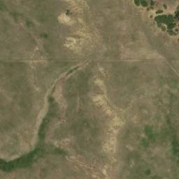 Satellite imagery of BULS — NGS PT1167 — Haakon County, US, US