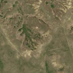 Satellite imagery of BULS — NGS PT1167 — Haakon County, US, US