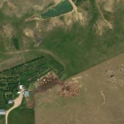 Satellite imagery of V 388 — NGS PT0627 — Haakon County, US, US