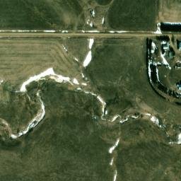 Satellite imagery of H 22 — NGS PT0570 — Haakon County, US, US