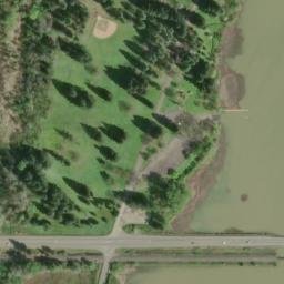 Satellite imagery of Perkins Peninsula, US
