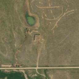 Satellite imagery of A 389 — NGS PT0761 — Haakon County, US, US