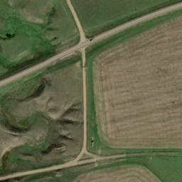 Satellite imagery of F 372 — NGS PT0600 — Haakon County, US, US