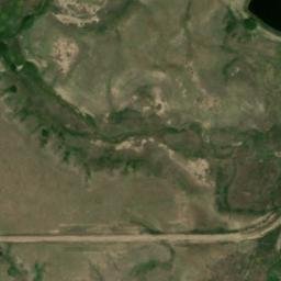 Satellite imagery of E 11 F RM 2 — NGS PT0605 — Haakon County, US, US