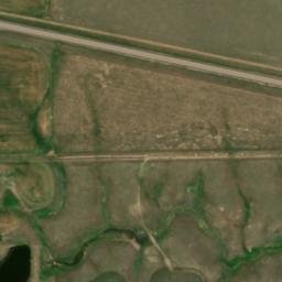 Satellite imagery of POWELL — NGS PT1157 — Haakon County, US, US