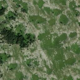 Satellite imagery of Hajdučka Glava, BA