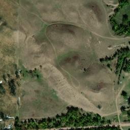 Satellite imagery of MC 34 — NGS PT0595 — Haakon County, US, US