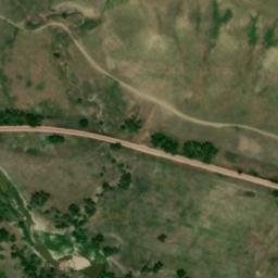 Satellite imagery of V 75 — NGS PT0610 — Haakon County, US, US