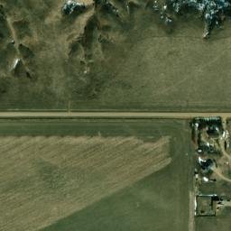 Satellite imagery of K 384 — NGS PT0765 — Haakon County, US, US