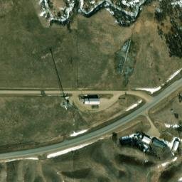 Satellite imagery of J 384 — NGS PT0764 — Haakon County, US, US