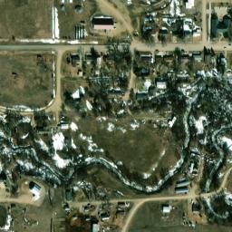 Satellite imagery of J 384 — NGS PT0764 — Haakon County, US, US