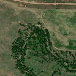 Satellite imagery of V 75 — NGS PT0610 — Haakon County, US, US