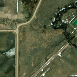 Satellite imagery of J 384 — NGS PT0764 — Haakon County, US, US