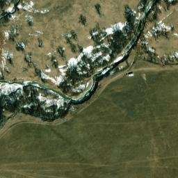 Satellite imagery of U 75 — NGS PT0592 — Haakon County, US, US