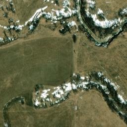 Satellite imagery of U 75 — NGS PT0592 — Haakon County, US, US