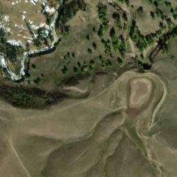 Satellite imagery of B 372 — NGS PT0593 — Haakon County, US, US