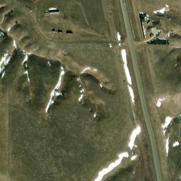 Satellite imagery of T 371 — NGS PT0586 — Haakon County, US, US