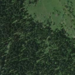 Satellite imagery of Čemerska Planina, BA