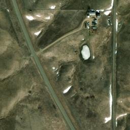 Satellite imagery of T 371 — NGS PT0586 — Haakon County, US, US
