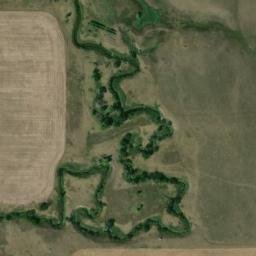 Satellite imagery of PAUL AZ MK — NGS PU0353 — Pennington County, US, US