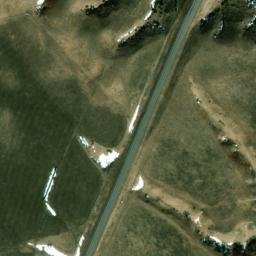 Satellite imagery of B 386 — NGS PT0615 — Haakon County, US, US