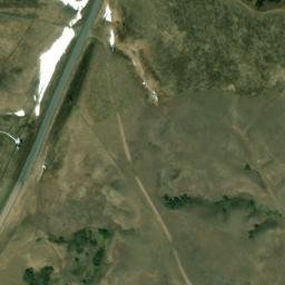 Satellite imagery of B 386 — NGS PT0615 — Haakon County, US, US