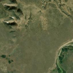 Satellite imagery of B 386 — NGS PT0615 — Haakon County, US, US