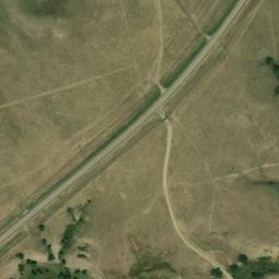 Satellite imagery of B 386 — NGS PT0615 — Haakon County, US, US