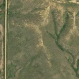Satellite imagery of ODOM — NGS PT1169 — Haakon County, US, US