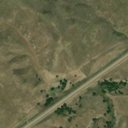 Satellite imagery of D 386 — NGS OS0568 — Haakon County, US, US
