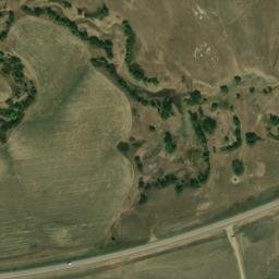 Satellite imagery of D 386 — NGS OS0568 — Haakon County, US, US