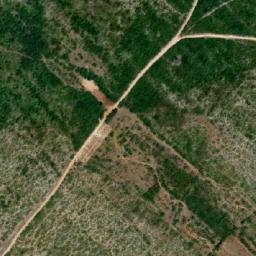 Satellite imagery of Lukačev brig, HR