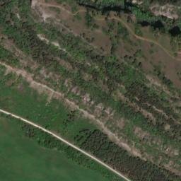 Satellite imagery of cairn, FR