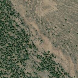 Satellite imagery of Steens Ridge, US