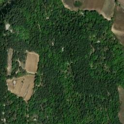 Satellite imagery of cairn, FR